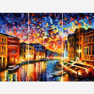 VENICE GRAND CANAL  - LIMITED EDITION SET OF 3